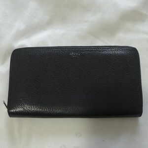 Black Leather Wallet